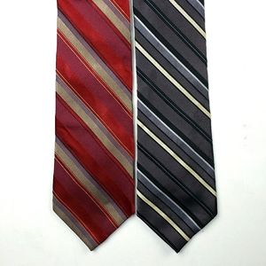3 for $25 Covington Mens Silk Neck Ties lot of 2
